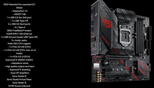 Asus Rog Strix B460G Gaming