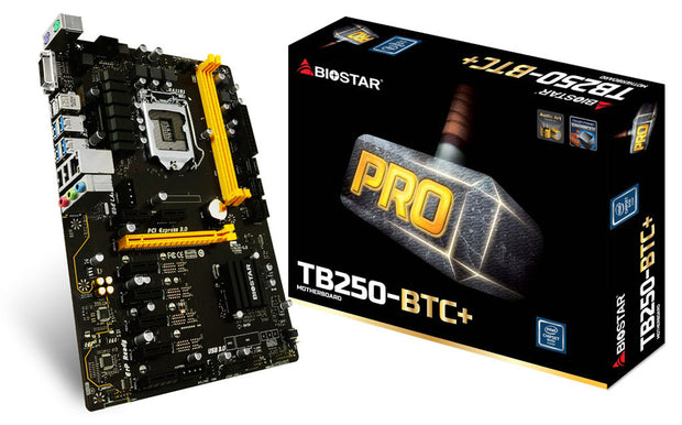 Biostar TB250 BTC Plus Desktop Motherboard