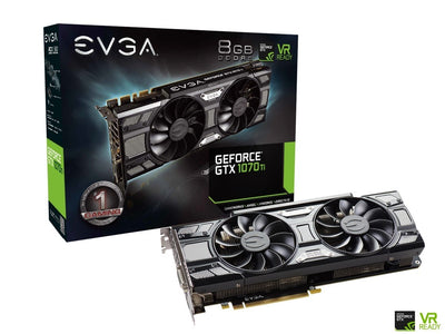 Evga Gtx 1070Ti 8Gb Sc Gaming Acx 3.0 - Gaming Graphics Card