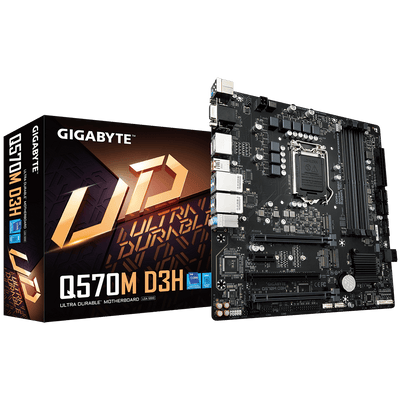 Gigabyte Q570M D3H Desktop Motherboard