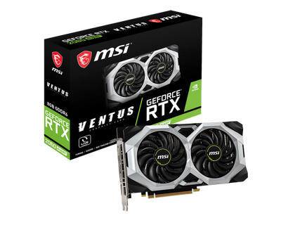 Msi Rtx 2060 8Gb Super Ventus - Gaming Graphics Card