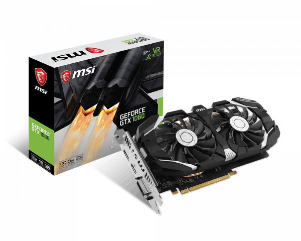 Msi Gtx 1060 3Gb Ocv2 - Gaming Graphics Card