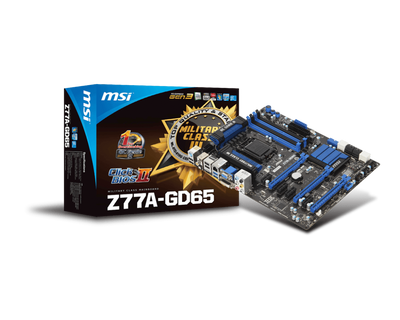 Msi Z77A-GD65 -  Gaming Motherboard