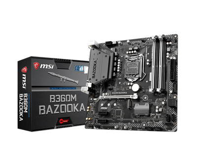 MSI B360m Bazooka Gaming Motherboard