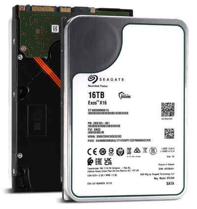 Seagate Exos x16 16Tb 3.5'' Hard Drive Desktop Hard Drive