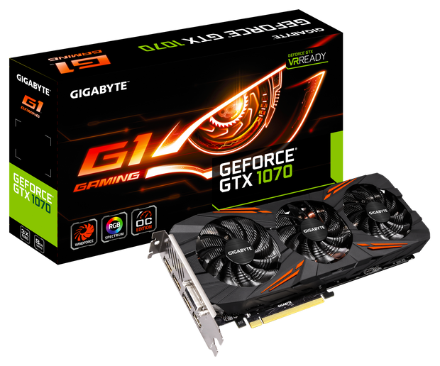 Gigabyte GTX 1070 8G Gaming G1