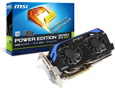 Msi Gtx 660Ti Power Edition Oc - Gaming Graphics Card