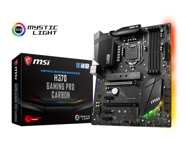 Msi H370 Gaming Pro Carbon - Gaming Motherboard