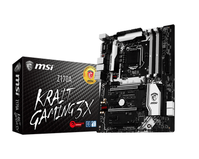 Msi Z170A Krait Gaming 3X -  Gaming Motherboard