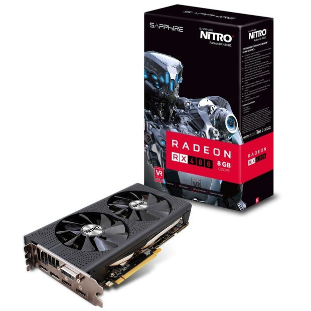 Sapphire Rx480 8G Nitro+ - Gaming Graphics Card