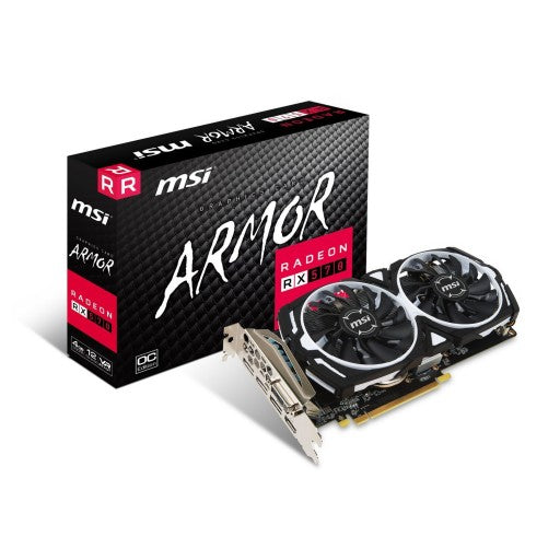 Msi Rx570 4G Armor OC - Gaming Graphics Card